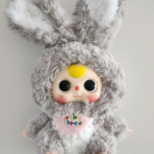 (새상품) 베이비 쓰리 토끼 인형