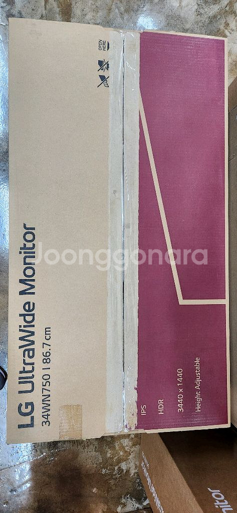 LG 울트라와이드 모니터 34WN750--0