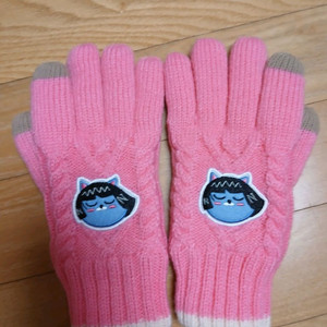 카카오프렌즈 아동 니트장갑