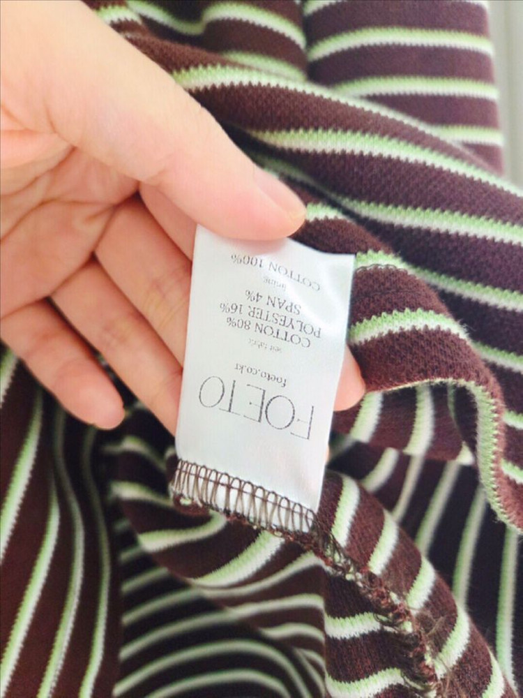 포에토 오버핏 럭비티 프리 (브라운) 이미지