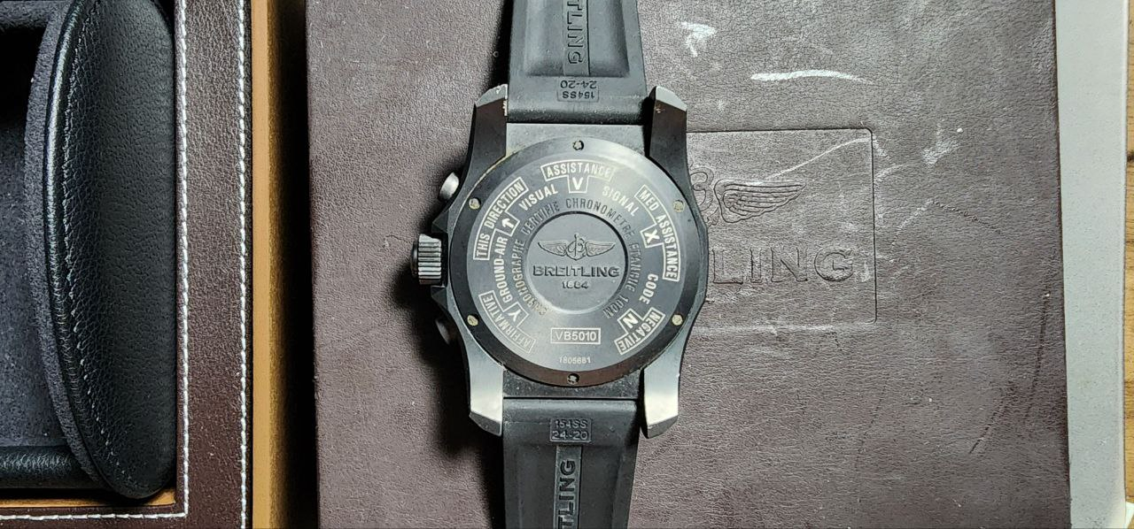 [정품]브라이틀링 콕핏 B50 나이트 미션 버젼 팝니다--3