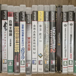 플스3(PS3) CD 24종 일괄 팝니다.(7만원)