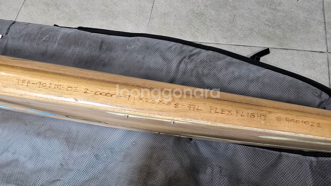 파이어와이이어 서핑보드(롱보드)+핀+보드백+소프트랙--3