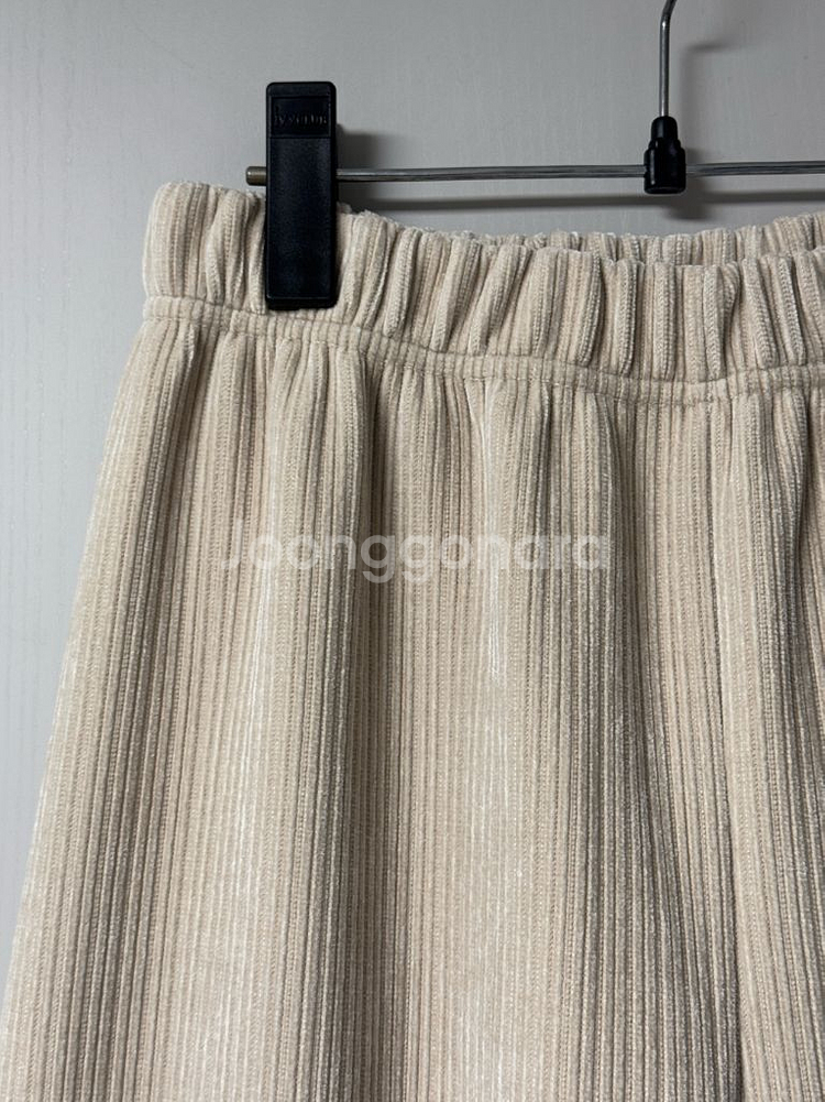 (F) 골덴 코듀로이 밴딩 팬츠 한번 착용--3