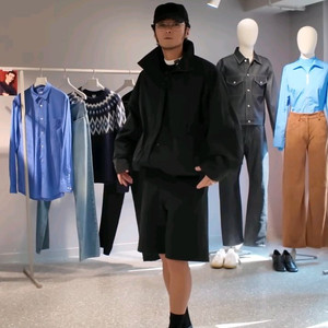 아르켓 25fw 윈드 브레이커 바람막이 자켓 블랙 L