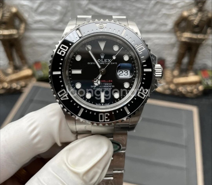 ROLEX 롤렉스 씨드웰러 블랙 43mm--2