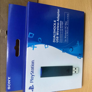 플스4 듀얼쇼크 pc연결 리시버 usb 새제품