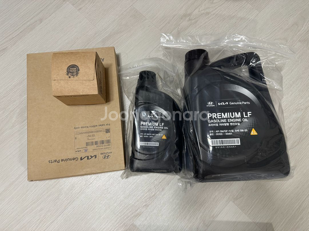 LF소나타 엔진오일세트, TPMS, 검아웃, 에어컨필터--1