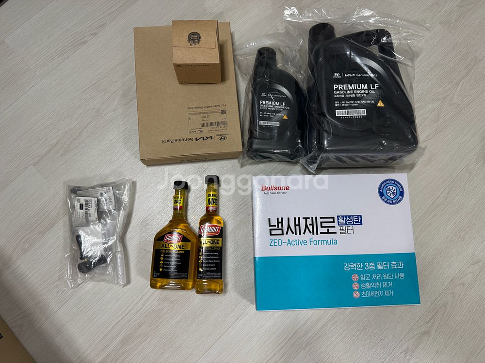 LF소나타 엔진오일세트, TPMS, 검아웃, 에어컨필터--0