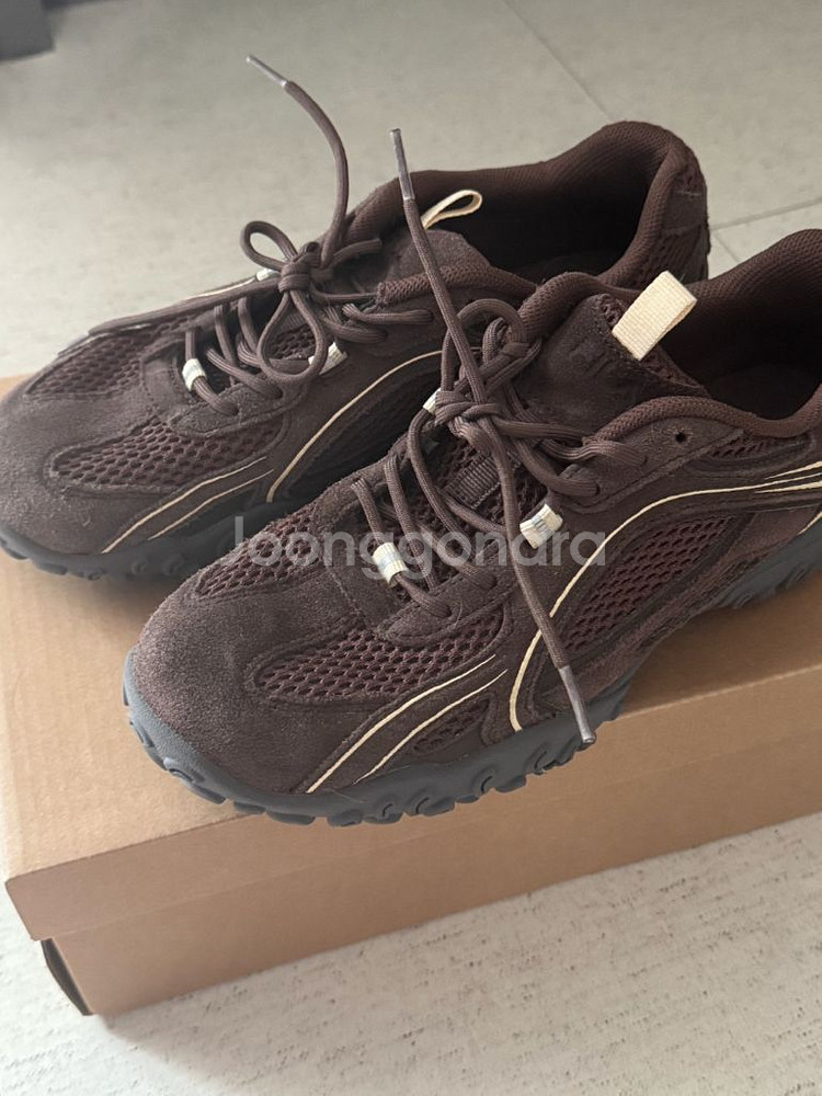 휠라 에샤페 초코 브라운 250--0