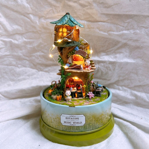 DIY 미니어처하우스 완성품 (LED)