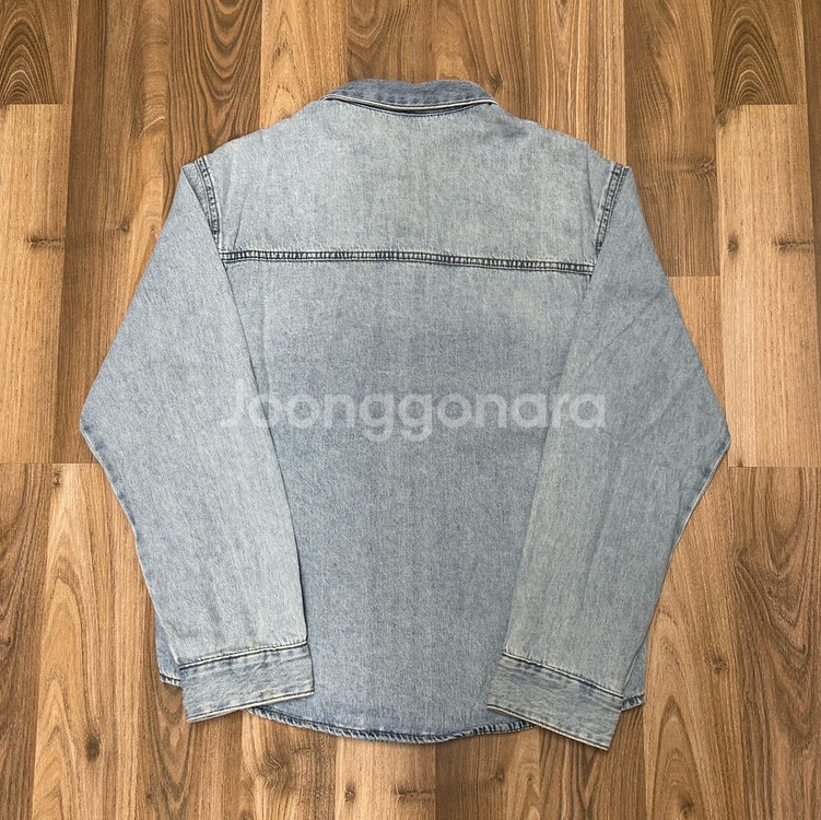 자라 키즈 라벨 데님 오버셔츠 13~14(164) 판매--1