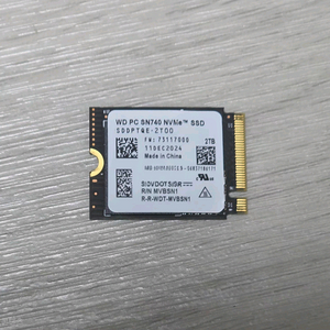 WD SN740 2230 2TB nvme ssd