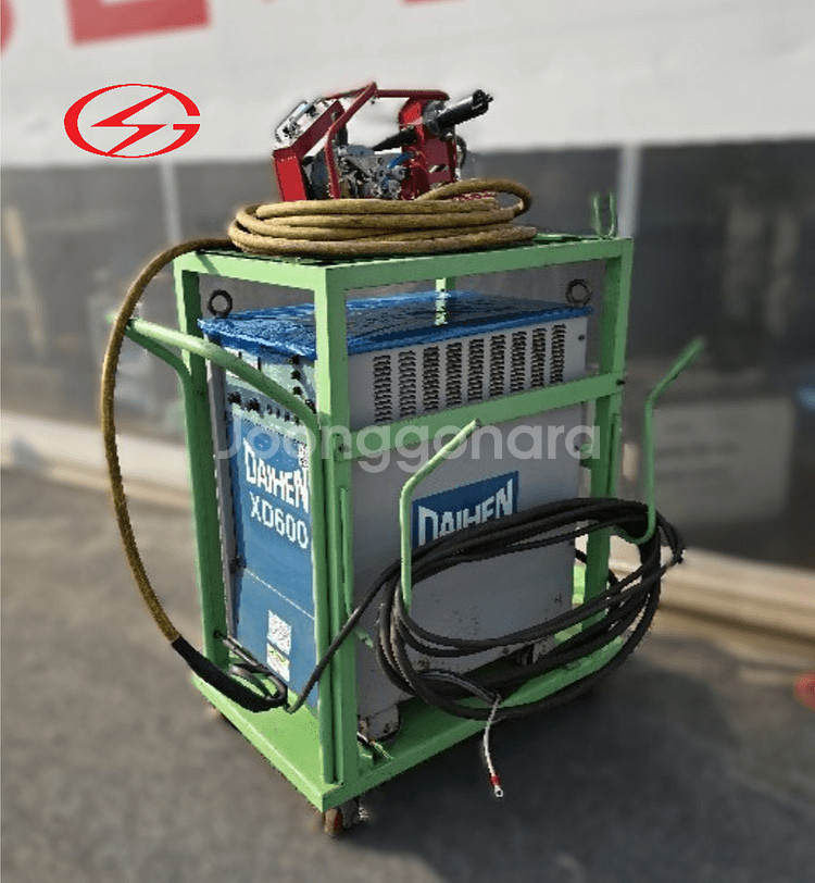 [판매]일제다이헨 CO2용접기 XD600 용접기대차포함--3