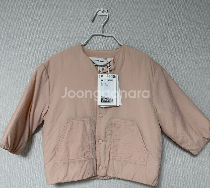 h&m 아기아우터 간절기점퍼 92 새상품--0