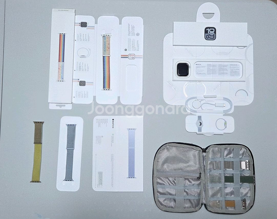 애플워치10 애케플 정품 스트랩 2개 포함--0