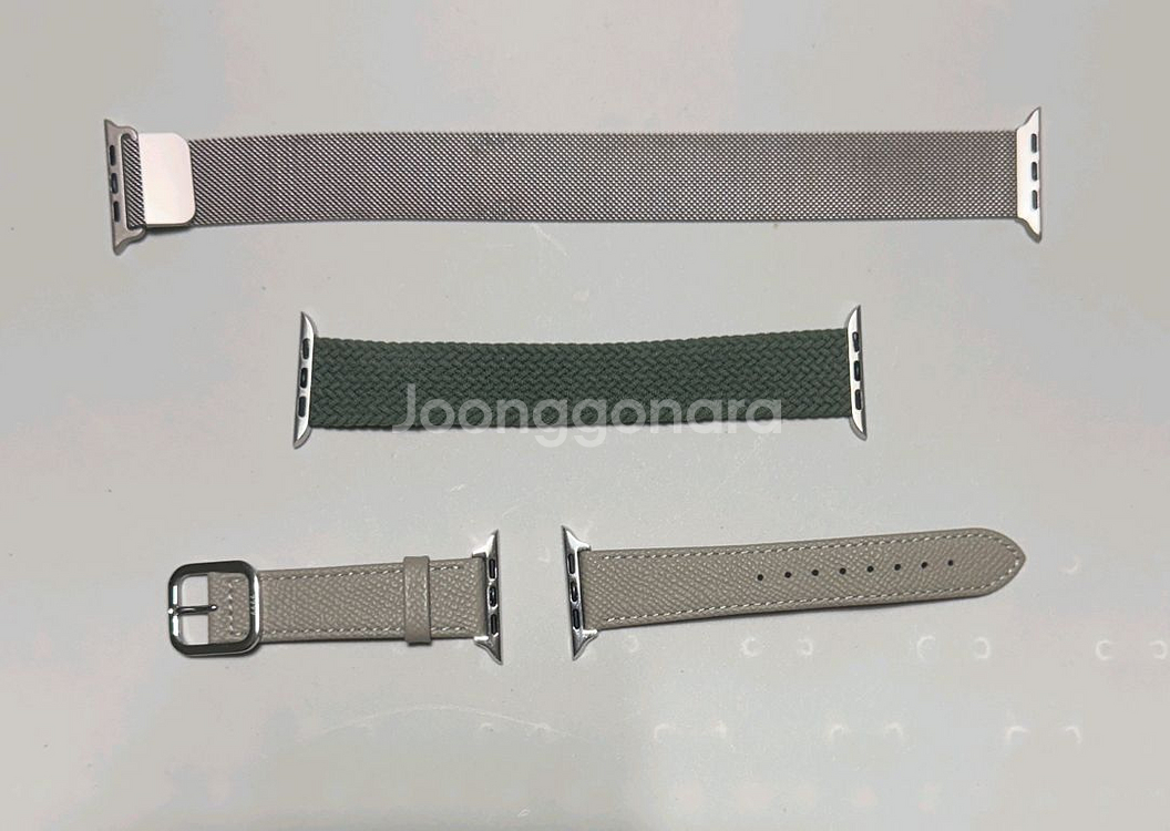 애플워치10 애케플 정품 스트랩 2개 포함--4