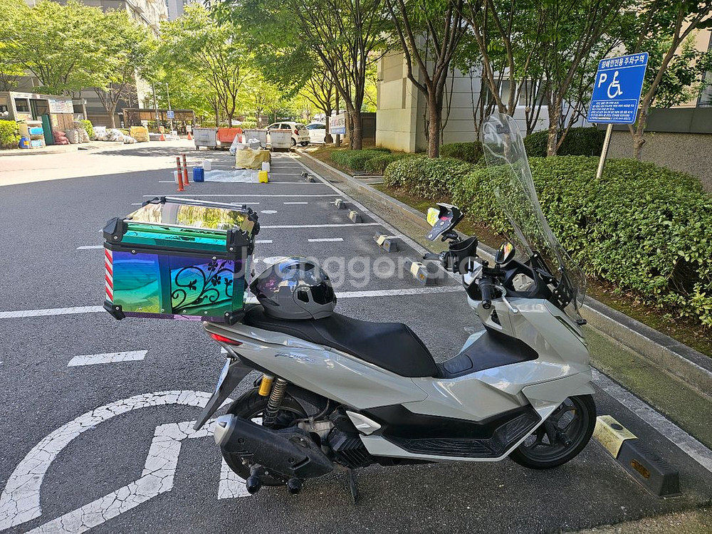 25년식 pcx125 풀옵션 팝니다(5300km)--0