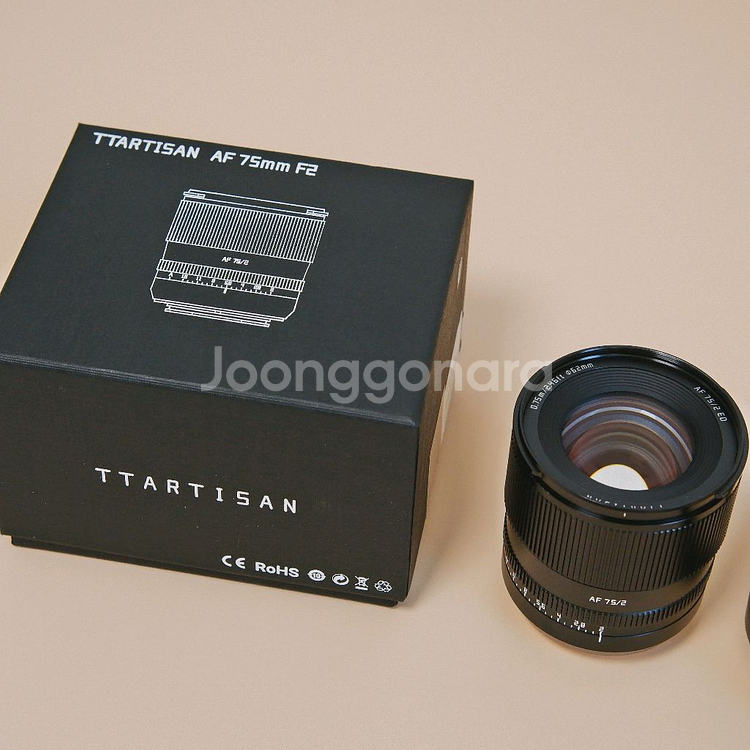 소니마운트 TT아티산 75mm F2--1