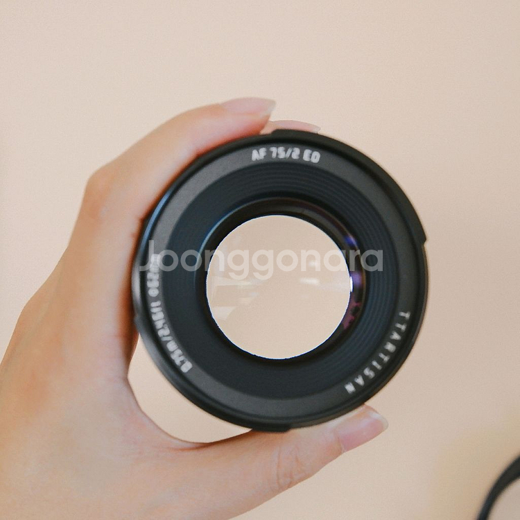 소니마운트 TT아티산 75mm F2--5