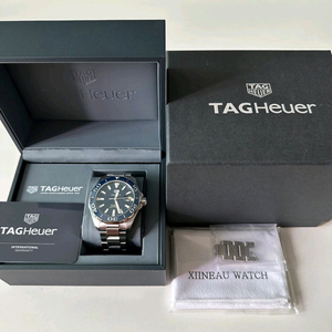 태그호이어 아쿠아레이서300 오토매틱 청판 43mm