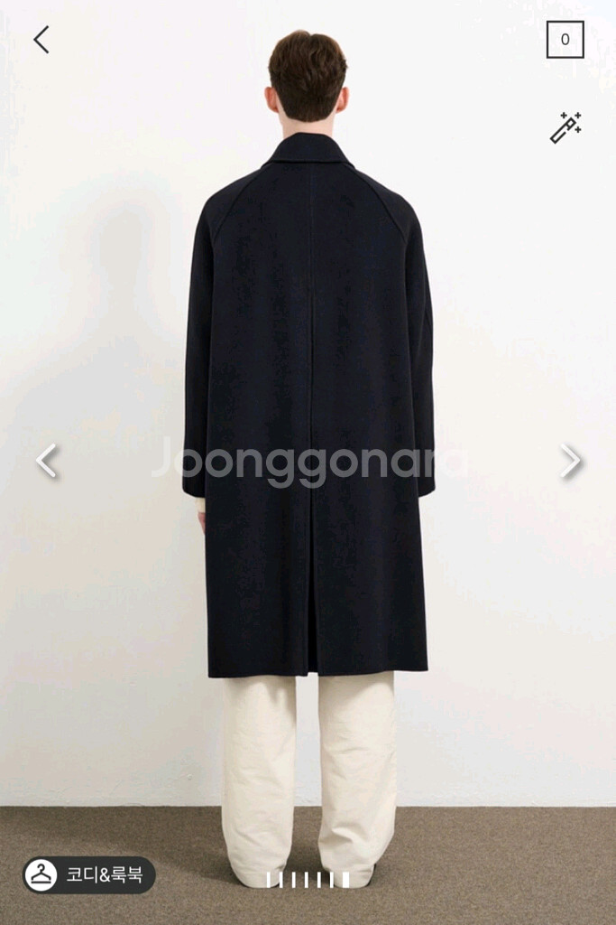 타임옴므 24fw 캐시미어 발마칸 코트 블랙--1