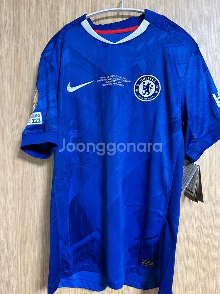 M 25-26 첼시 홈 콜파머 클럽월드컵 결승 패치--0