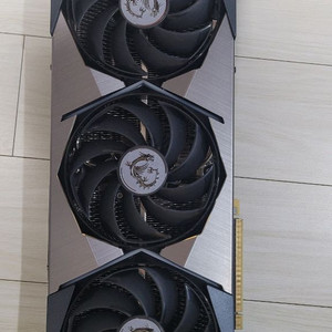 고장 MSI 지포스 RTX 3070 Ti 슈프림 팝니다