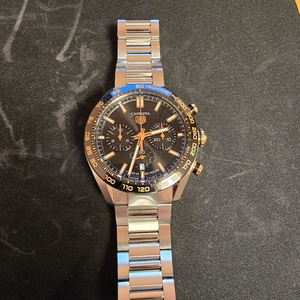 태그호이어 까레라 크로노그래프 로즈골드(호이어02)