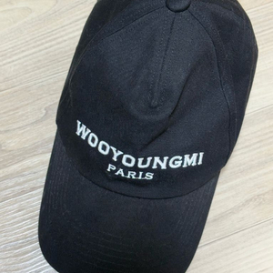 (정품)우영미 블랙 볼캡