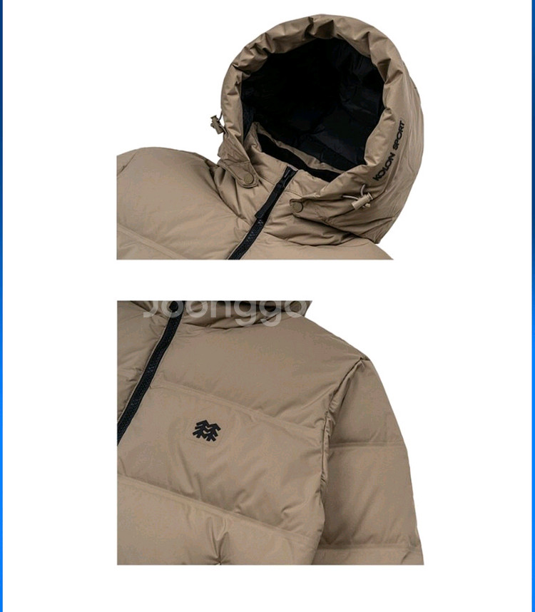 코오롱스포츠 쿠치 구스다운 패딩--0