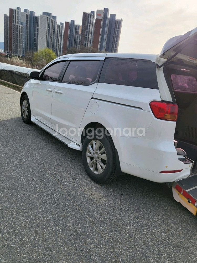 휠체어 리프트, 슬로프 차량 15년식 카니발 이지무브--5