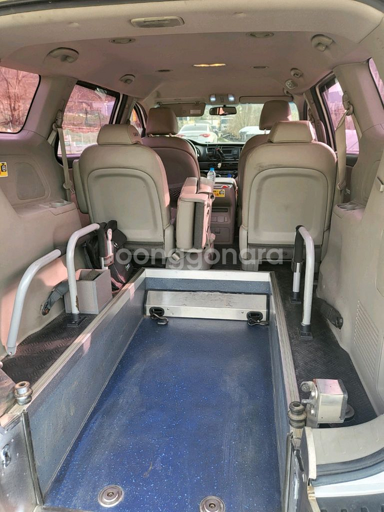 휠체어 리프트, 슬로프 차량 15년식 카니발 이지무브--6