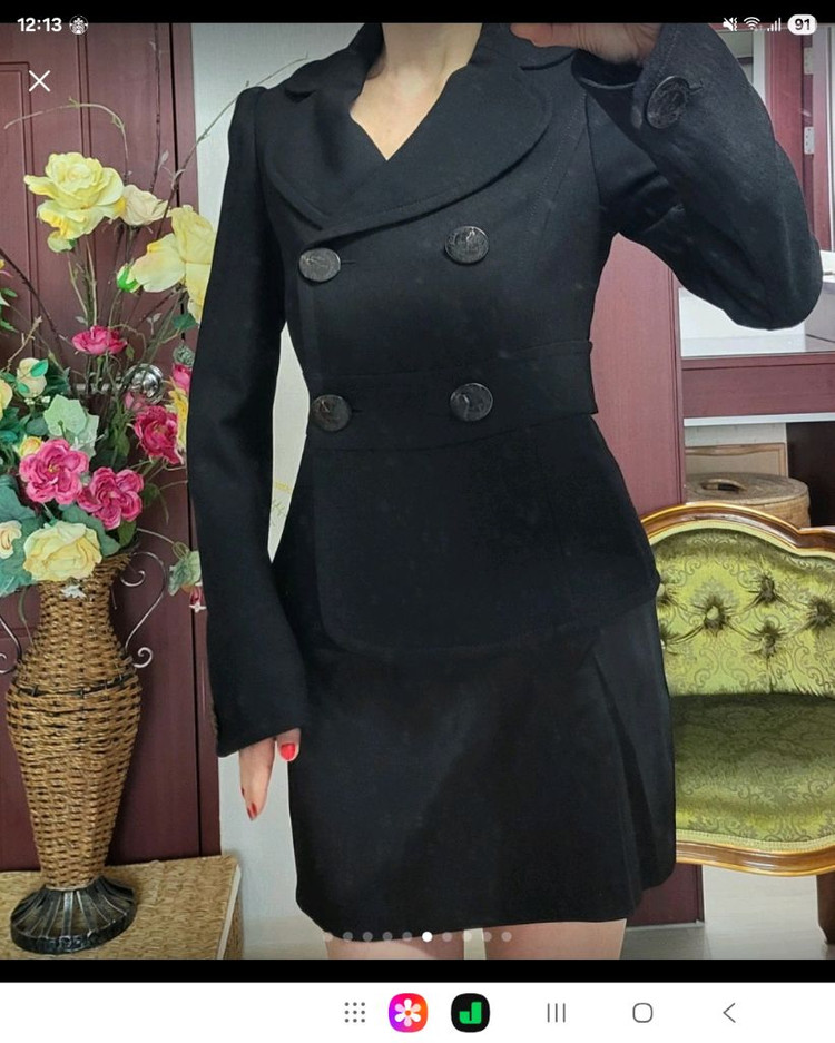 오즈세컨 더블버튼 울쟈켓--5