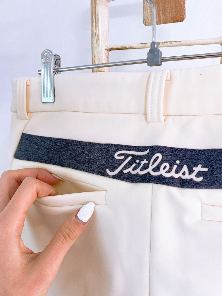 (여성26)타이틀리스트골프기모슬림핏스판바지--3