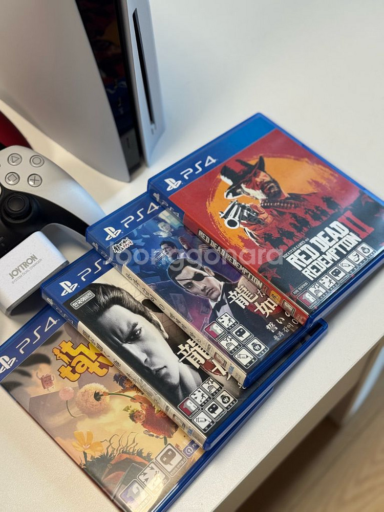 PS5 슬림 디스크 스탠다드 + 듀얼센스 2개 + 타이--1