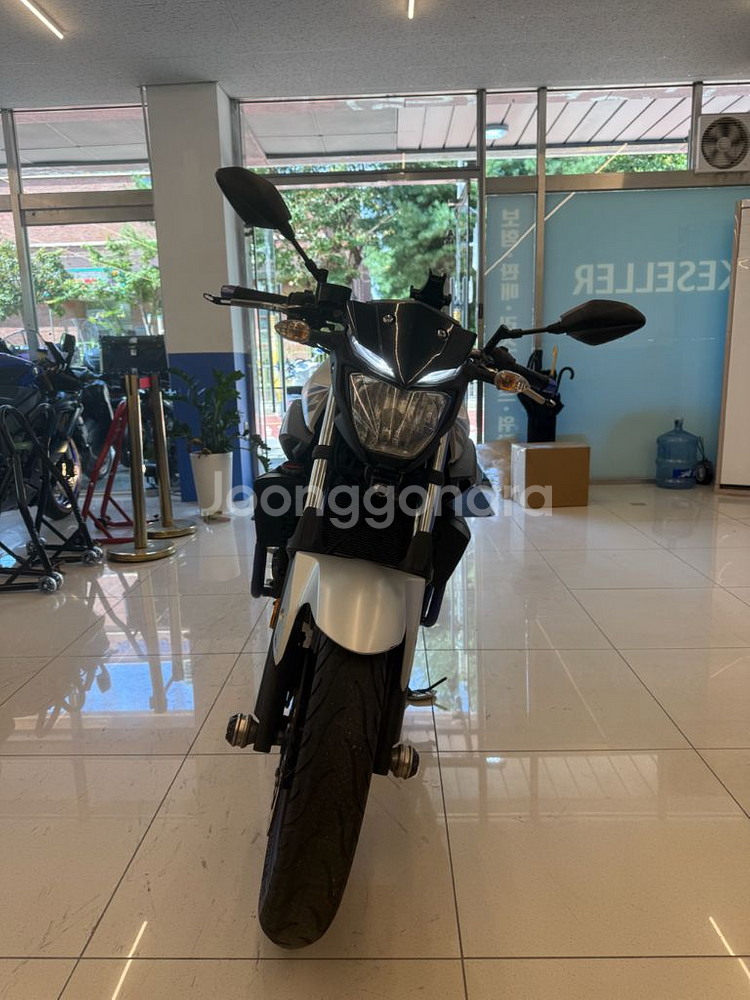 16년식 mt03 블박 배기구변완--0