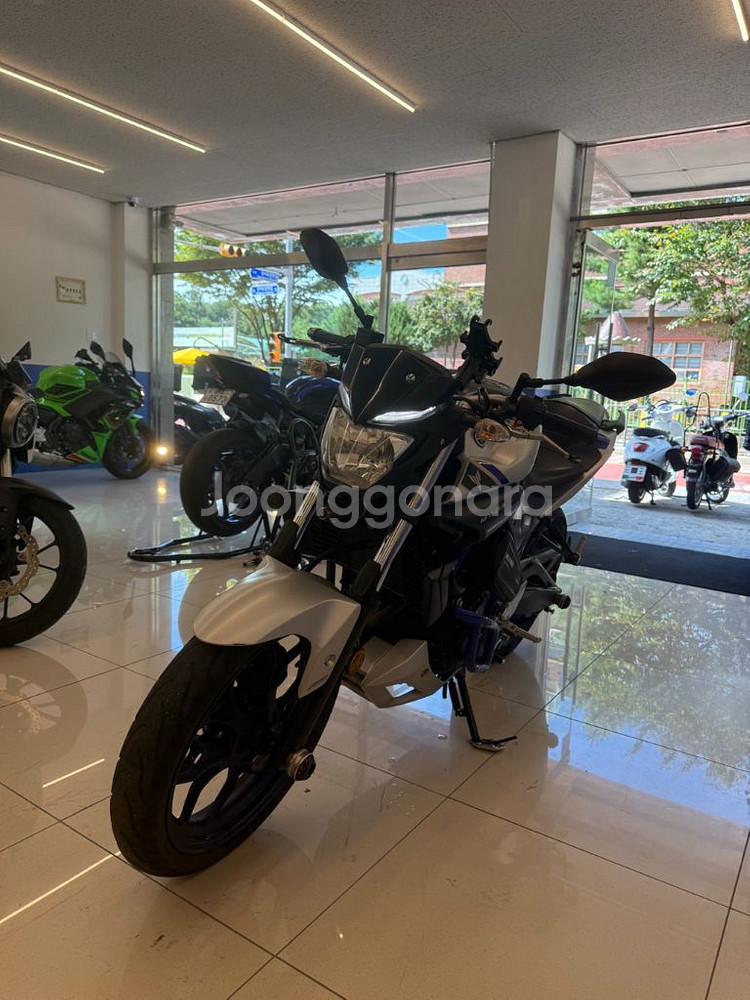 16년식 mt03 블박 배기구변완--2