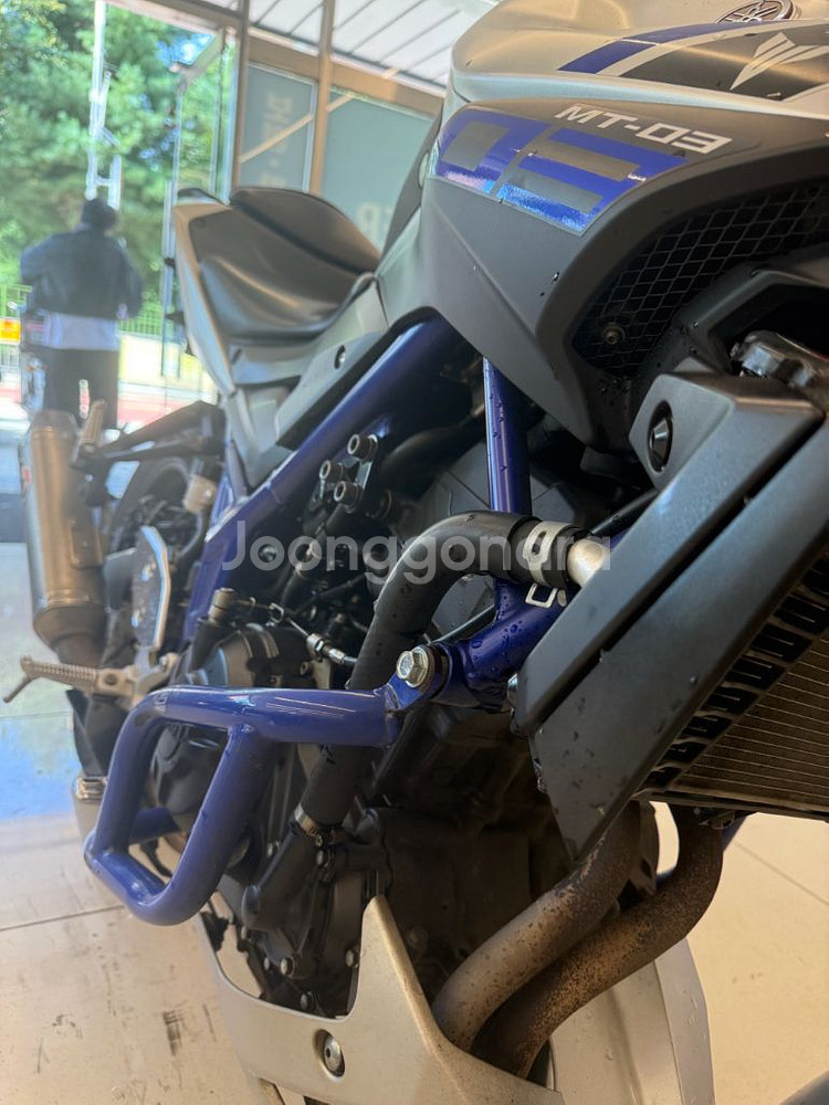 16년식 mt03 블박 배기구변완--7