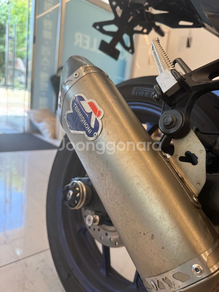 16년식 mt03 블박 배기구변완--6