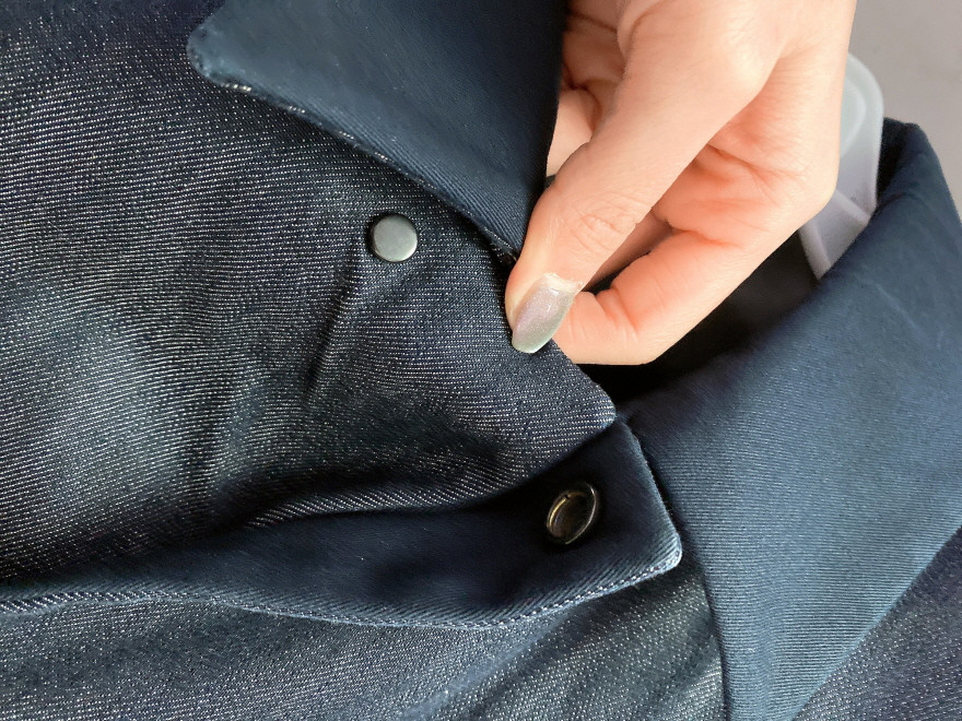 (정품)시스템옴므데님느낌모던카라하프자켓(남성용95) 이미지