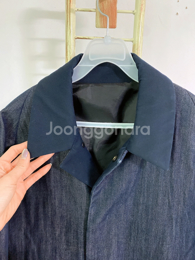(정품)시스템옴므데님느낌모던카라하프자켓(남성용95)--1