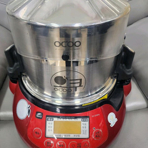 오쿠 OC-2200pR 중탕기 구운계란 상태좋음