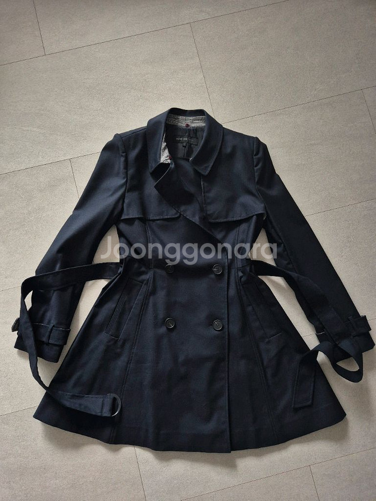 올리브데올리브 트렌치코트 네이비 55--0