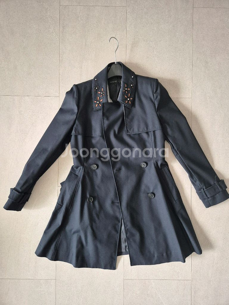 올리브데올리브 트렌치코트 네이비 55--3