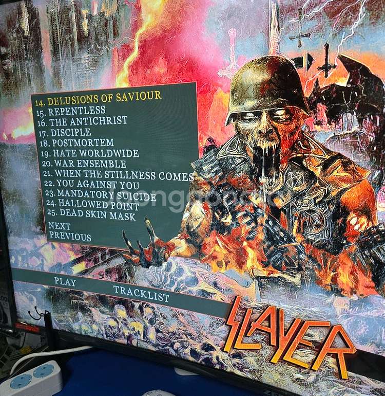 헤비메탈 슬레이어 밴드 블루레이--6