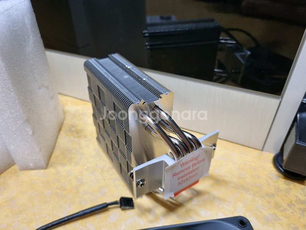 (중고) AG400 쿨러 (하자 있음) +쿨링팬 3개--4