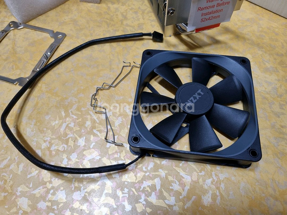 (중고) AG400 쿨러 (하자 있음) +쿨링팬 3개--6