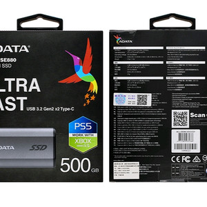 PS5 SSD 500GB ADATA 엘리트 SE880