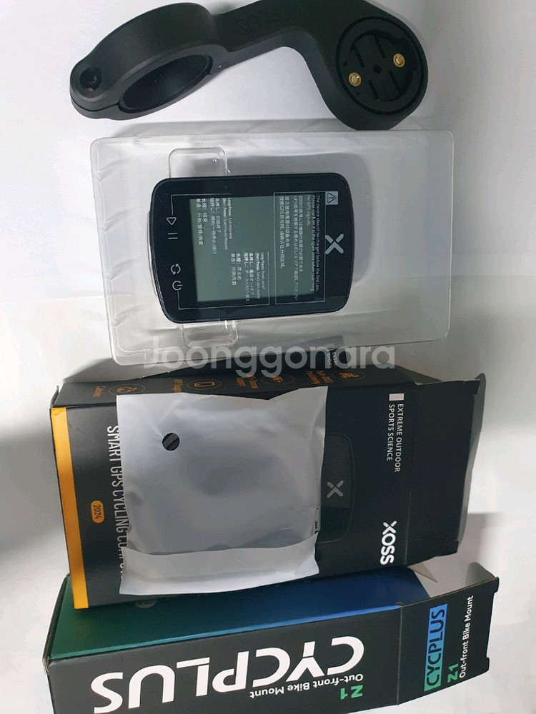 Xoss G플러스 2세대 gps 속도계와 사이플러스--2